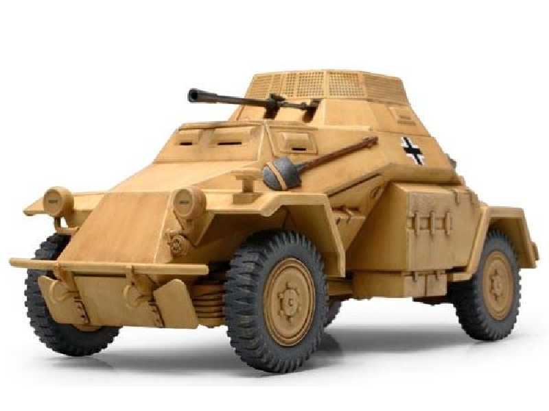 Niemiecki samochód pancerny Sd.Kfz.222 - zdjęcie 1 Niemiecki samochód pancerny Sd.Kfz.222 - zdjęcie 1