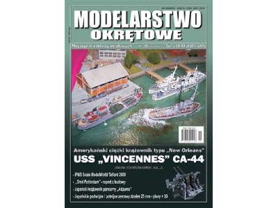 Modelarstwo Okrętowe nr 26 1-2010 USS VINNNES cz. 1 - zdjęcie 1