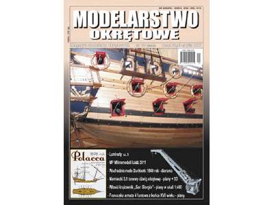 Modelarstwo Okrętowe nr 38 1-2012 Żaglowiec typu Polacca z 1696  - zdjęcie 1