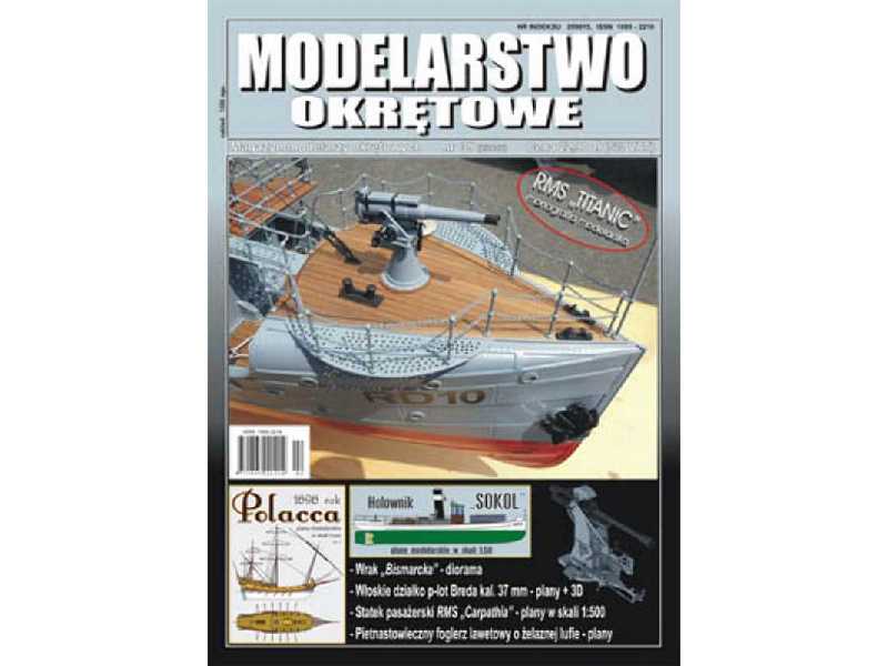 Modelarstwo Okrętowe nr 39 2-2012 RMS TITANIC", Holow - zdjęcie 1 Modelarstwo Okrętowe nr 39 2-2012 RMS TITANIC", Holow - zdjęcie 1