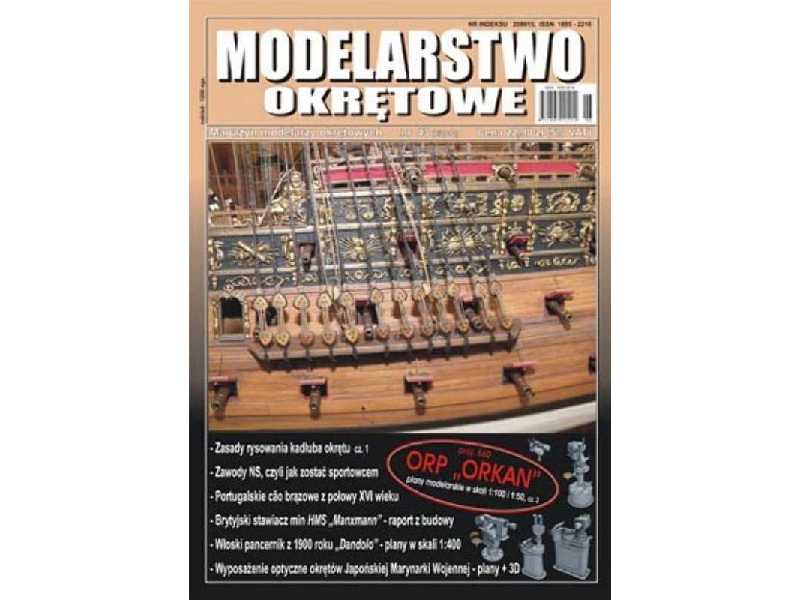 Modelarstwo Okrętowe nr 43 6-2012 ORP ORKAN&quot; cz.2 - zdjęcie 1