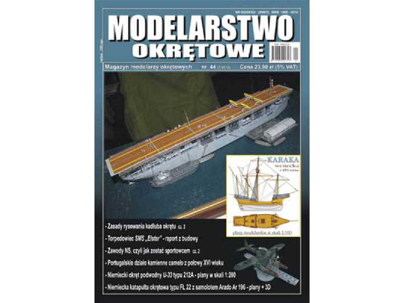 Modelarstwo Okrętowe nr 44 1-2013 KARAKA WENECKA - zdjęcie 1 Modelarstwo Okrętowe nr 44 1-2013 KARAKA WENECKA - zdjęcie 1
