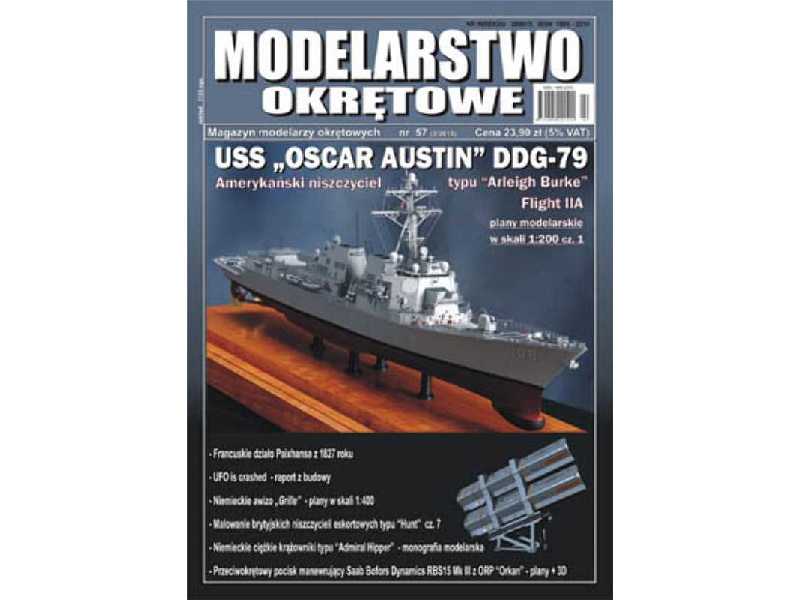 Modelarstwo Okrętowe nr 57 2-2015 USS OSCAR AUSTIN&quot;, - zdjęcie 1
