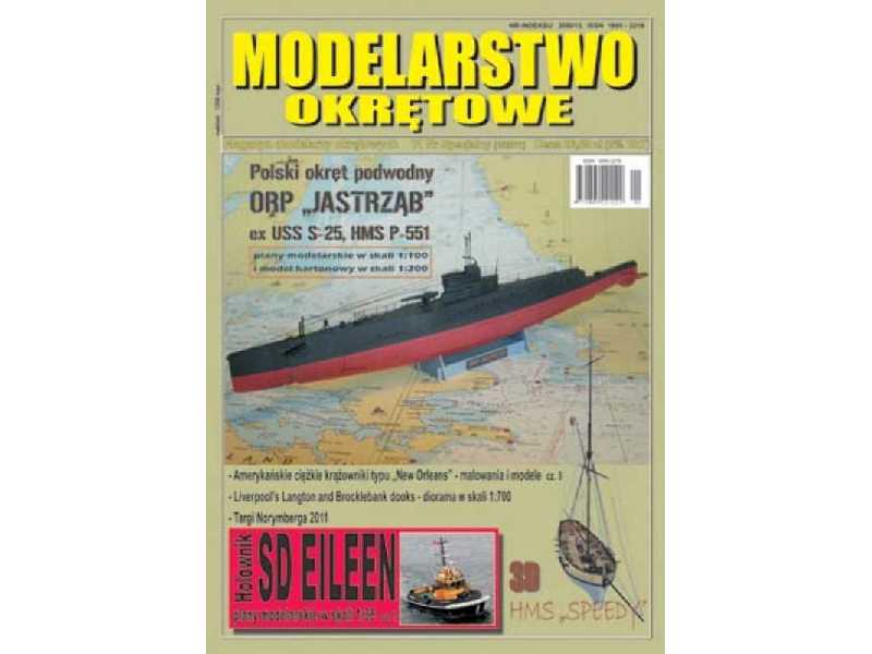 Modelarstwo Okrętowe nr 11 1-2011 ORP JASTRZĄB&quot;, HMS - zdjęcie 1