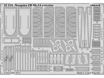 Mosquito FB Mk. VI exterior 1/32 - Tamiya - zdjęcie 1