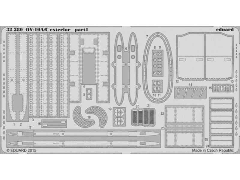 OV-10A/ C exterior 1/32 - Kitty Hawk - zdjęcie 1