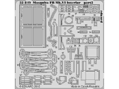 Mosquito FB Mk. VI interior 1/32 - Tamiya - zdjęcie 2