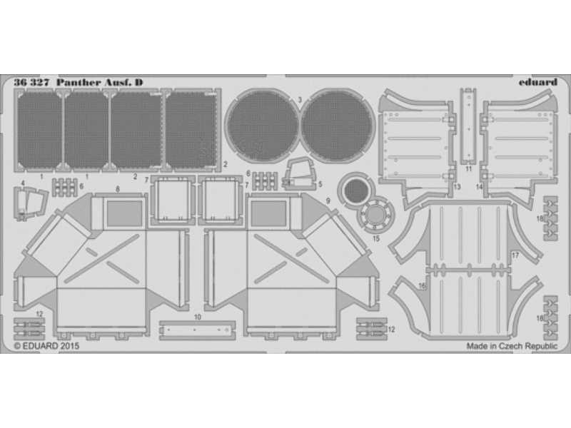 Panther Ausf. D 1/35 - Tamiya - zdjęcie 1 Panther Ausf. D 1/35 - Tamiya - zdjęcie 1