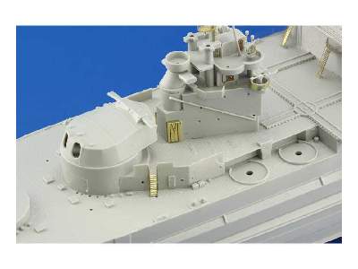 HMS Queen Elizabeth 1943 pt 3 - superstructure 1/350 - Trumpeter - zdjęcie 6