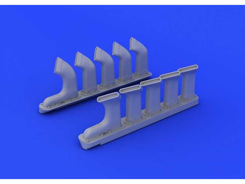 Mosquito Mk. VI exhaust stacks 1/32 - Tamiya - zdjęcie 1 Mosquito Mk. VI exhaust stacks 1/32 - Tamiya - zdjęcie 1