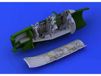 UTI MiG-15 cockpit 1/72 - Eduard - zdjęcie 2