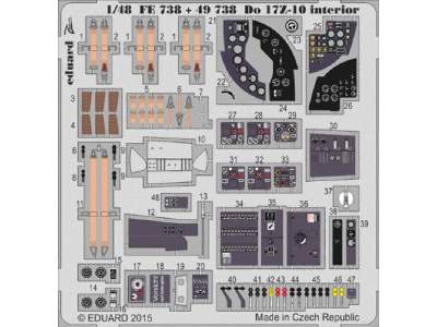 Do 17Z-10 interior 1/48 - Icm - zdjęcie 1