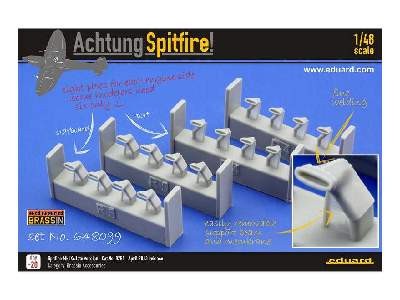 SPITFIRE Mk. XVI ESSENTIAL 1/48 - Eduard - zdjęcie 2