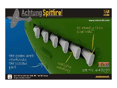 SPITFIRE Mk. XVI ESSENTIAL 1/48 - Eduard - zdjęcie 4