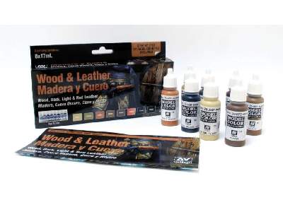 Zestaw farb Model Color - Wood & Leather - zdjęcie 1