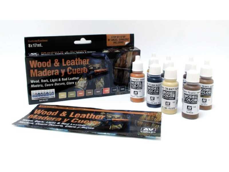 Zestaw farb Model Color - Wood & Leather - zdjęcie 1