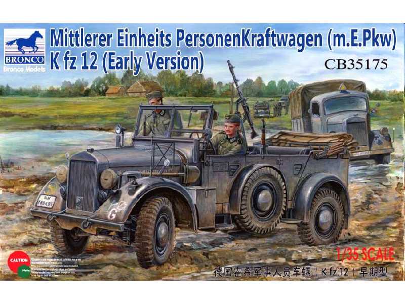 Mittlerer Einheits Personenkraftwagen (m.E.Pkw) Kfz 12 - zdjęcie 1 Mittlerer Einheits Personenkraftwagen (m.E.Pkw) Kfz 12 - zdjęcie 1