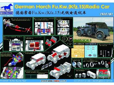 Horch Fu.Kw.(Kfz.15) Radio Car - zdjęcie 2