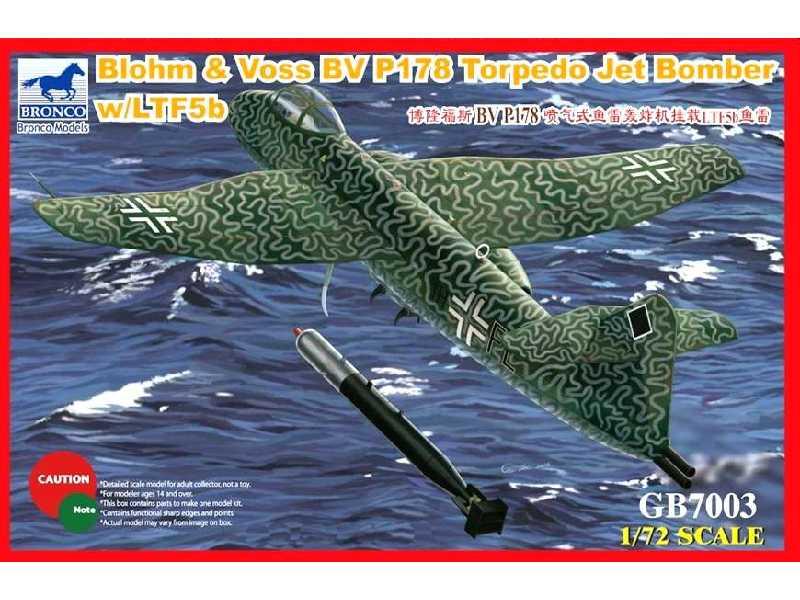 Blohm & Voss BV P178 Torpedo Jet Bomber w/LTF5b - zdjęcie 1 Blohm & Voss BV P178 Torpedo Jet Bomber w/LTF5b - zdjęcie 1