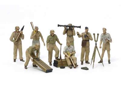 German Artillery Crew Set - Africa Corps Luftwaffe - zdjęcie 1