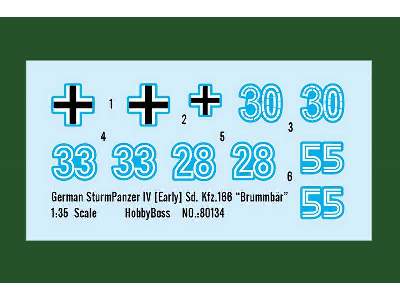 German SturmPanzer IV early  Sd. Kfz.166 Brummbar - zdjęcie 3