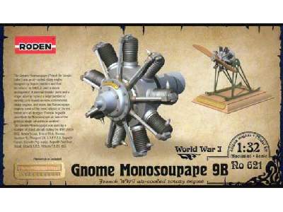 Silnik lotniczy Gnome Monosoupape 9B - zdjęcie 1