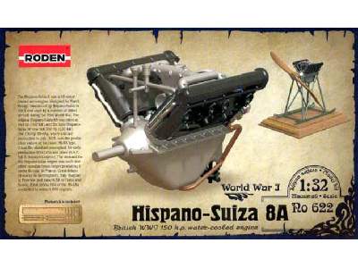 Silnik lotniczy Hispano Suiza V8A - zdjęcie 1