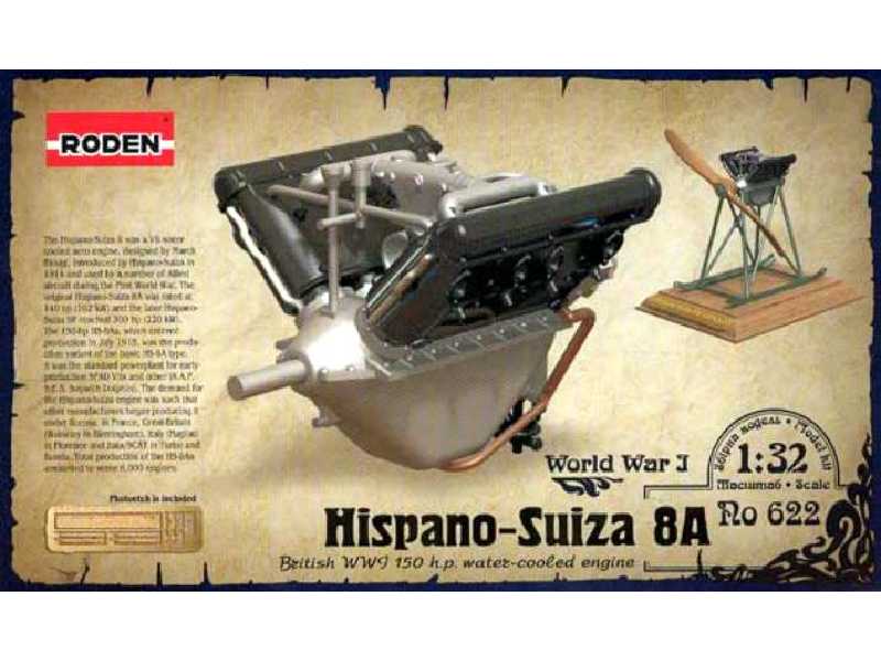 Silnik lotniczy Hispano Suiza V8A - zdjęcie 1 Silnik lotniczy Hispano Suiza V8A - zdjęcie 1