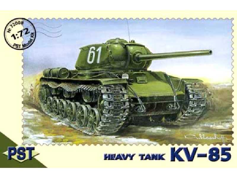 Ciężki czołg KV-85 - zdjęcie 1 Ciężki czołg KV-85 - zdjęcie 1