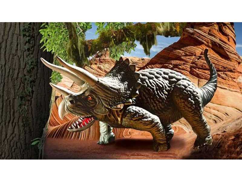 Triceratops - zestaw podarunkowy - zdjęcie 1 Triceratops - zestaw podarunkowy - zdjęcie 1