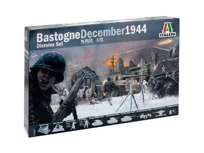 Bastogne - grudzień 1944 - zestaw na dioramę - zdjęcie 2