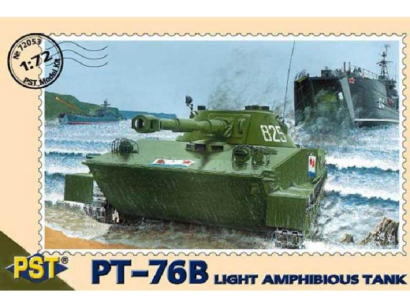 Lekki czołg pływający PT-76 B - zdjęcie 1 Lekki czołg pływający PT-76 B - zdjęcie 1
