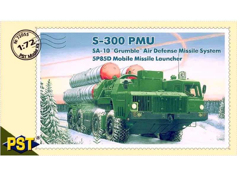 Ruchoma wyrzutnia rakiet 5P85D - S-300PMU - zdjęcie 1 Ruchoma wyrzutnia rakiet 5P85D - S-300PMU - zdjęcie 1