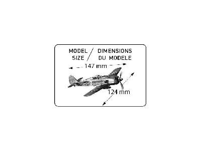 Focke-Wulf Fw 190 A / F + farby, klej, pędzelek - zdjęcie 3