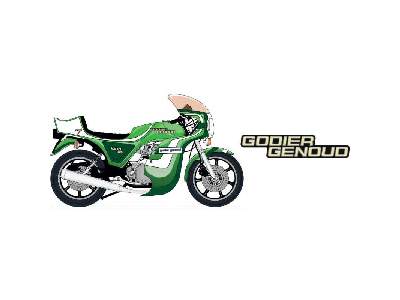 Kawasaki 1000GG Godier Genoud + farby, klej, pędzelek - zdjęcie 2