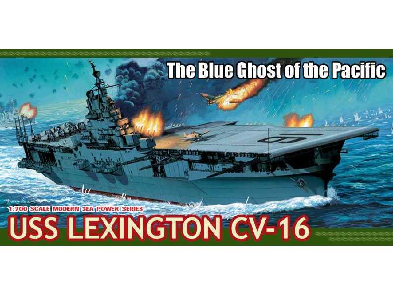 Lotniskowiec USS Lexington Cv-16 - zdjęcie 1 Lotniskowiec USS Lexington Cv-16 - zdjęcie 1