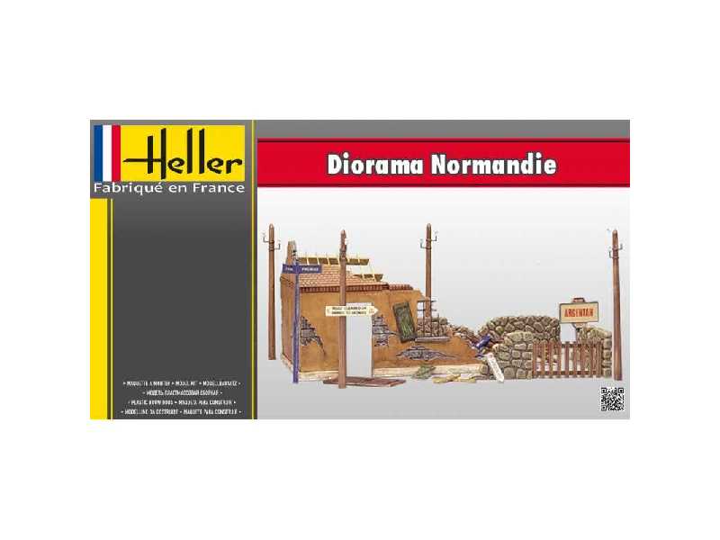 Normandzkie ruiny - diorama - zdjęcie 1 Normandzkie ruiny - diorama - zdjęcie 1