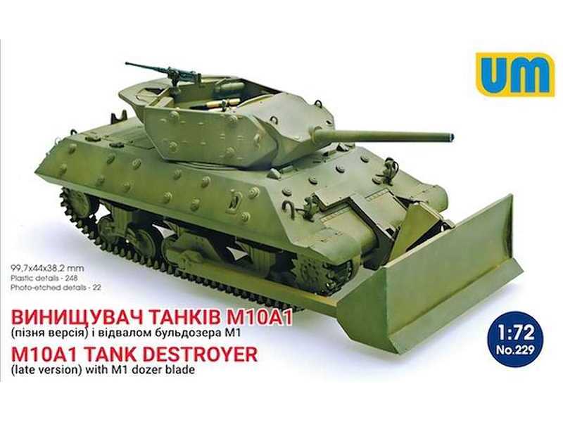 M10A1 niszczyciel czołgów z lemieszem M1 - późny - zdjęcie 1 M10A1 niszczyciel czołgów z lemieszem M1 - późny - zdjęcie 1