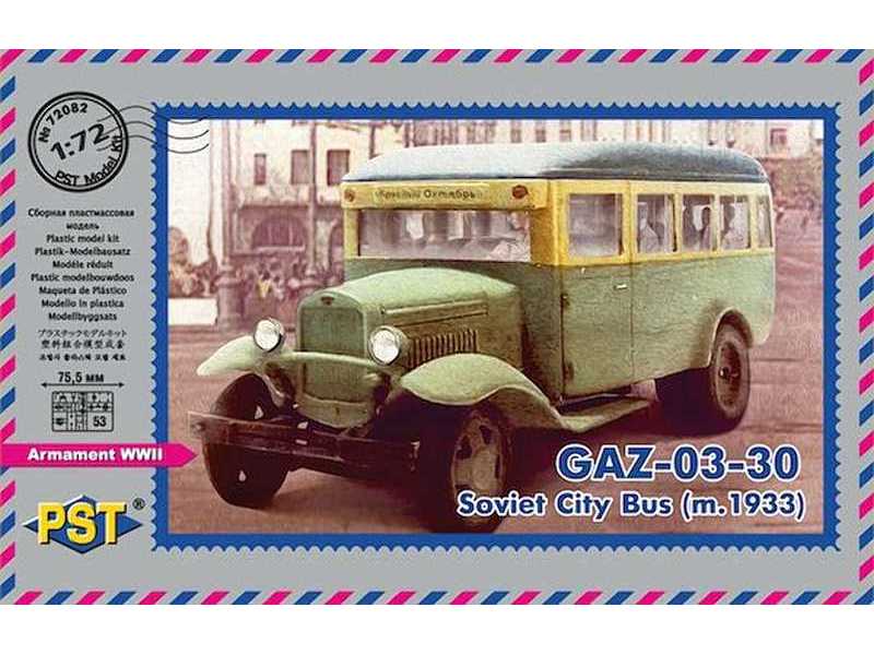 GAZ-03-30 model 1933 - radziecki autobus - zdjęcie 1 GAZ-03-30 model 1933 - radziecki autobus - zdjęcie 1
