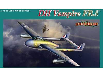 DH Vampire FB.5 samolot myśliwsko-bombowy - zdjęcie 1