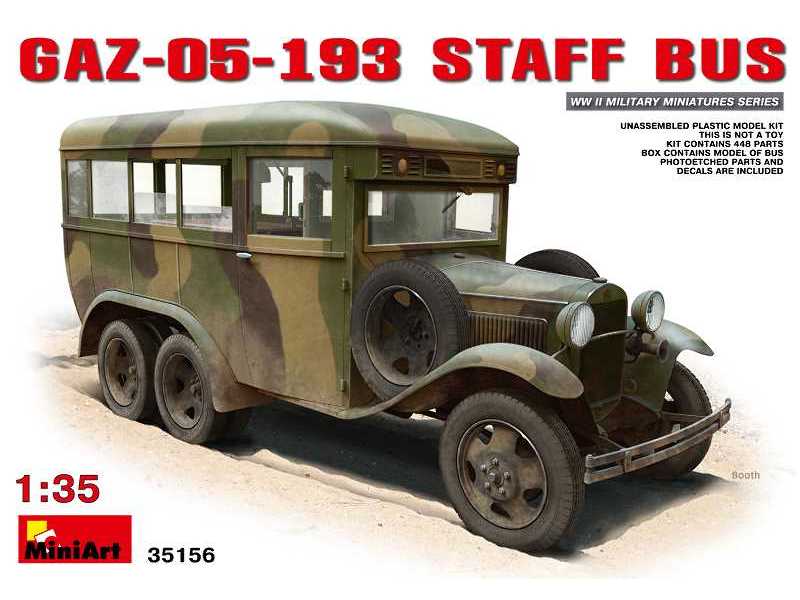 GAZ-05-193 Staff  Bus - zdjęcie 1