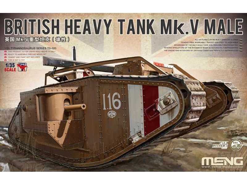 Mk.V male - ciężki czołg brytyjski - zdjęcie 1