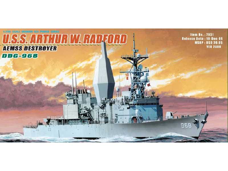 Niszczyciel U.S.S. Artuhur W.Radford DDG-968 - zdjęcie 1 Niszczyciel U.S.S. Artuhur W.Radford DDG-968 - zdjęcie 1
