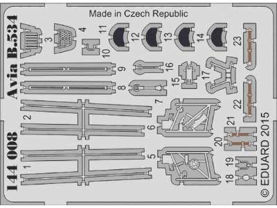 Avia B.534 1/144 - Eduard - zdjęcie 1