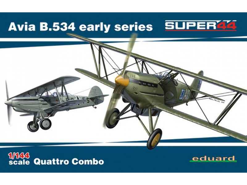 Avia B.534 early series QUATTRO COMBO 1/144 - zdjęcie 1