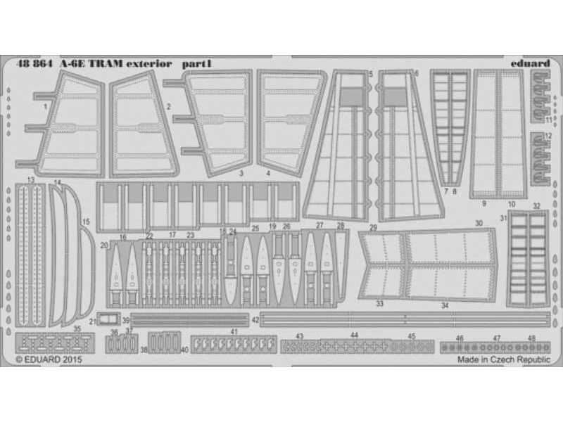 A-6E TRAM exterior 1/48 - Hobby Boss - zdjęcie 1