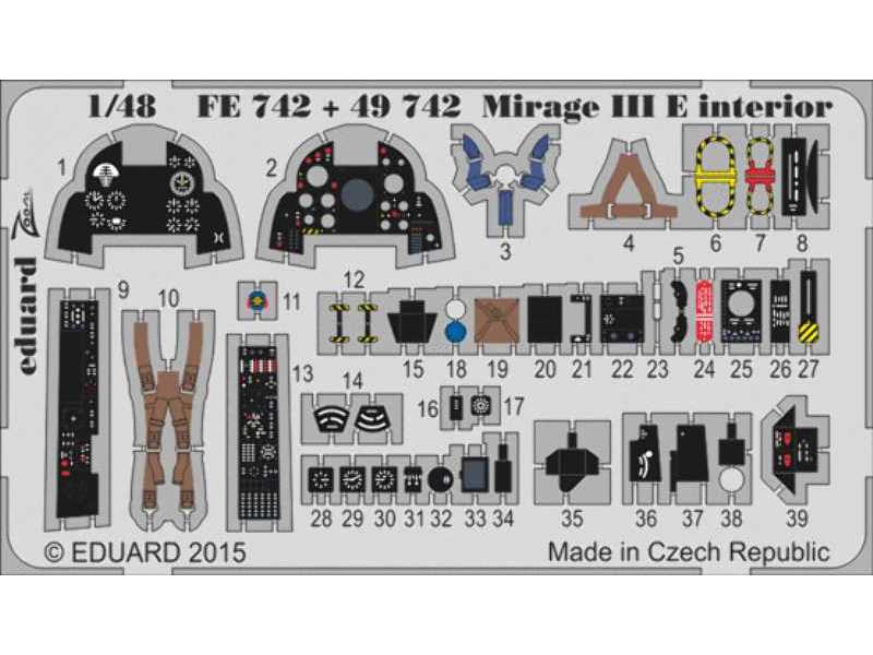 Mirage III E 1/48 - Kinetic - zdjęcie 1