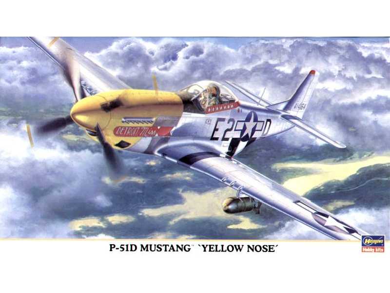 P-51d Mustang Yellow Nose - zdjęcie 1 P-51d Mustang Yellow Nose - zdjęcie 1