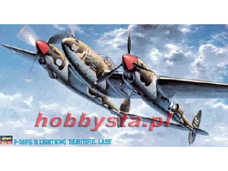 P-38f/G/H Lightning "beautiful Lass" - zdjęcie 1 P-38f/G/H Lightning "beautiful Lass" - zdjęcie 1