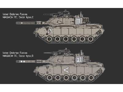 Magach 7C Gimel czołg izraelski - zdjęcie 9